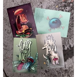 Mone Sticky Teeth No.1 STICKERPACK Limited Edition