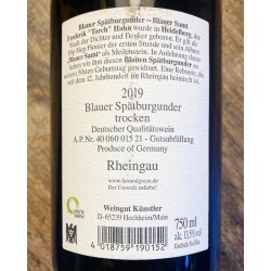 Künstler Blauer Samt Spätburgunder Wein