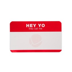 "HEY YO" WTF Permanent Sticker von mtn