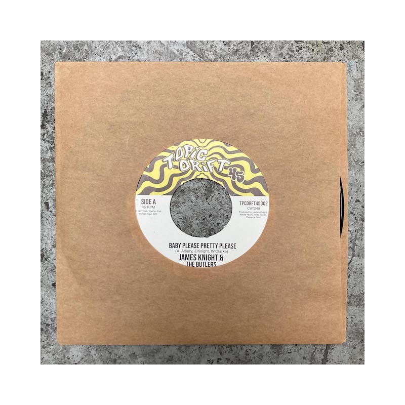 Topic Drift pres. JAMES KNIGHT & The Butlers 7" Vinyl