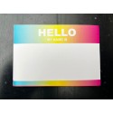 Hello my name is... Stickerpack - DIN A8 - 5 Farben