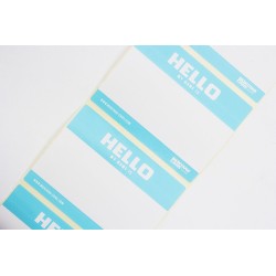 "Hello my name is..." Sticker Rolle  von Montana Cans