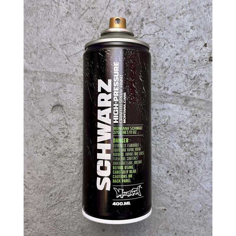Montana Cans Recycled SCHWARZ 400ml HIGH PRESSURE