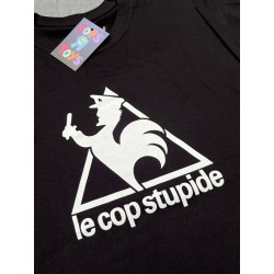 Le Cop Stupide T-Shirt black
